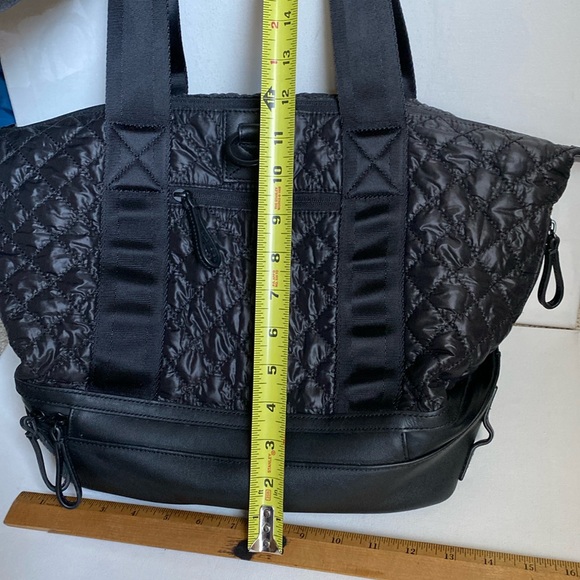 EUC Caraa Sport Tote- Black Quilted Nylon - Picture 16 of 16